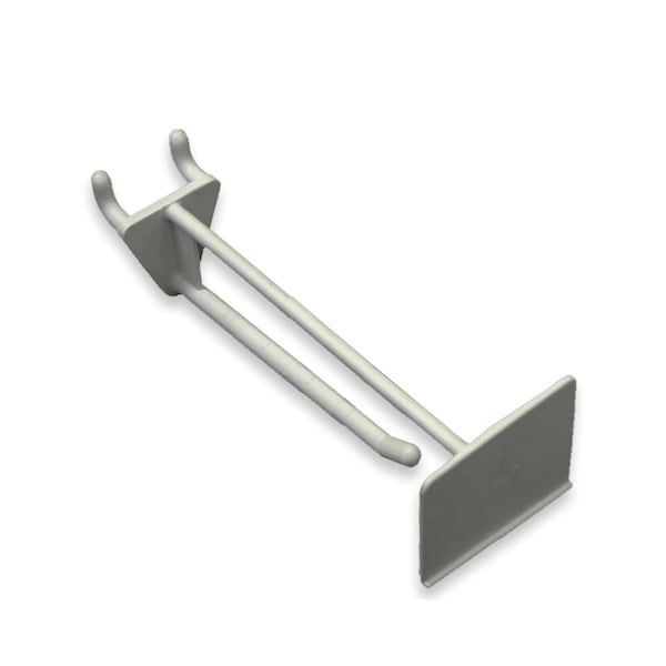 4" Glass-Filled Nylon Scan Hook: 0.225" Dia., PK50
